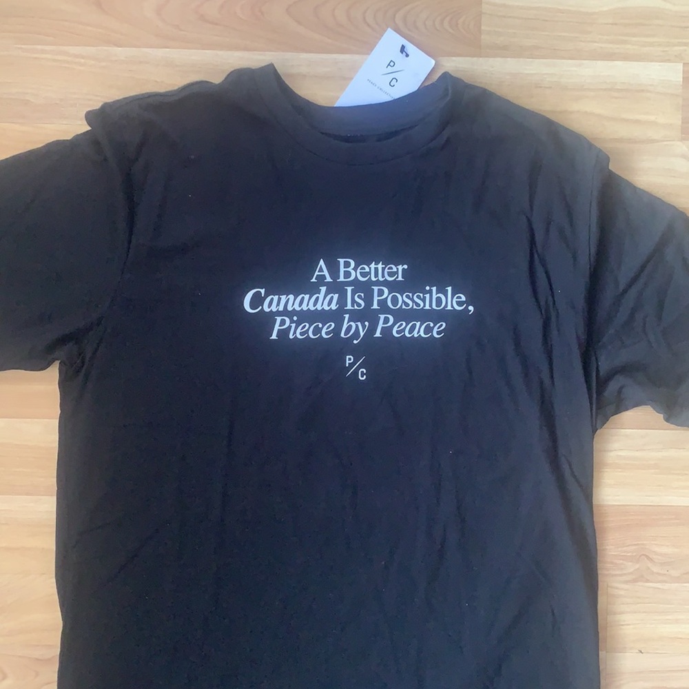 Peace Collective | Black Canadian T Shirt Size Small - Picture 2 of 5